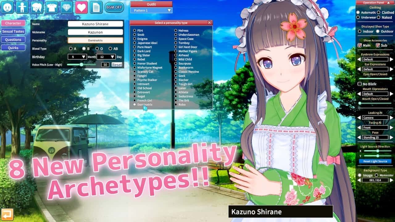 恋活2 Sunshine 操作界面 实机截图 5