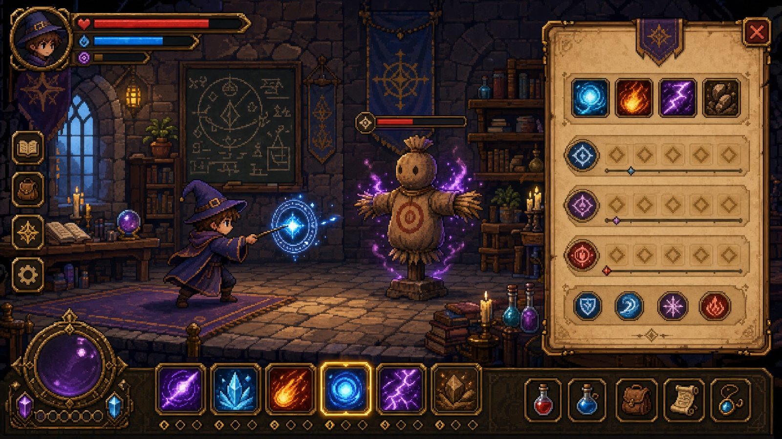 魔法兽娘学院MagicalMonster 地图探索 玩法截图 4